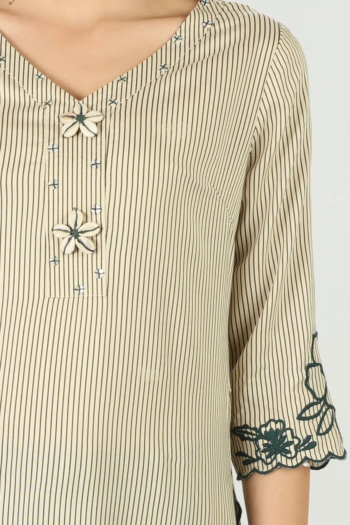 Off White Kurta For Women