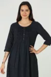 Navy Blue Kurti For Women