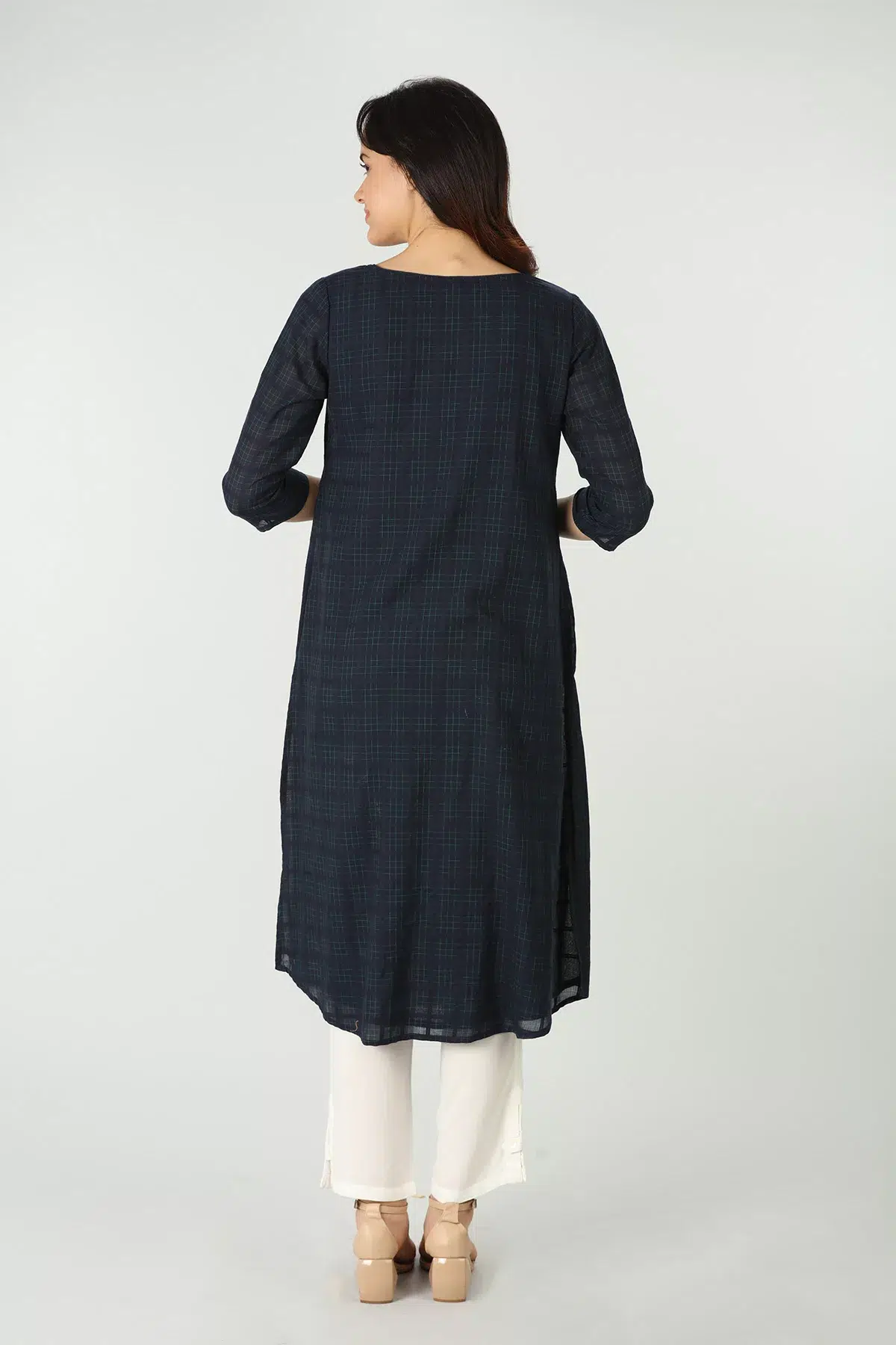 Navy Blue Kurti For Women