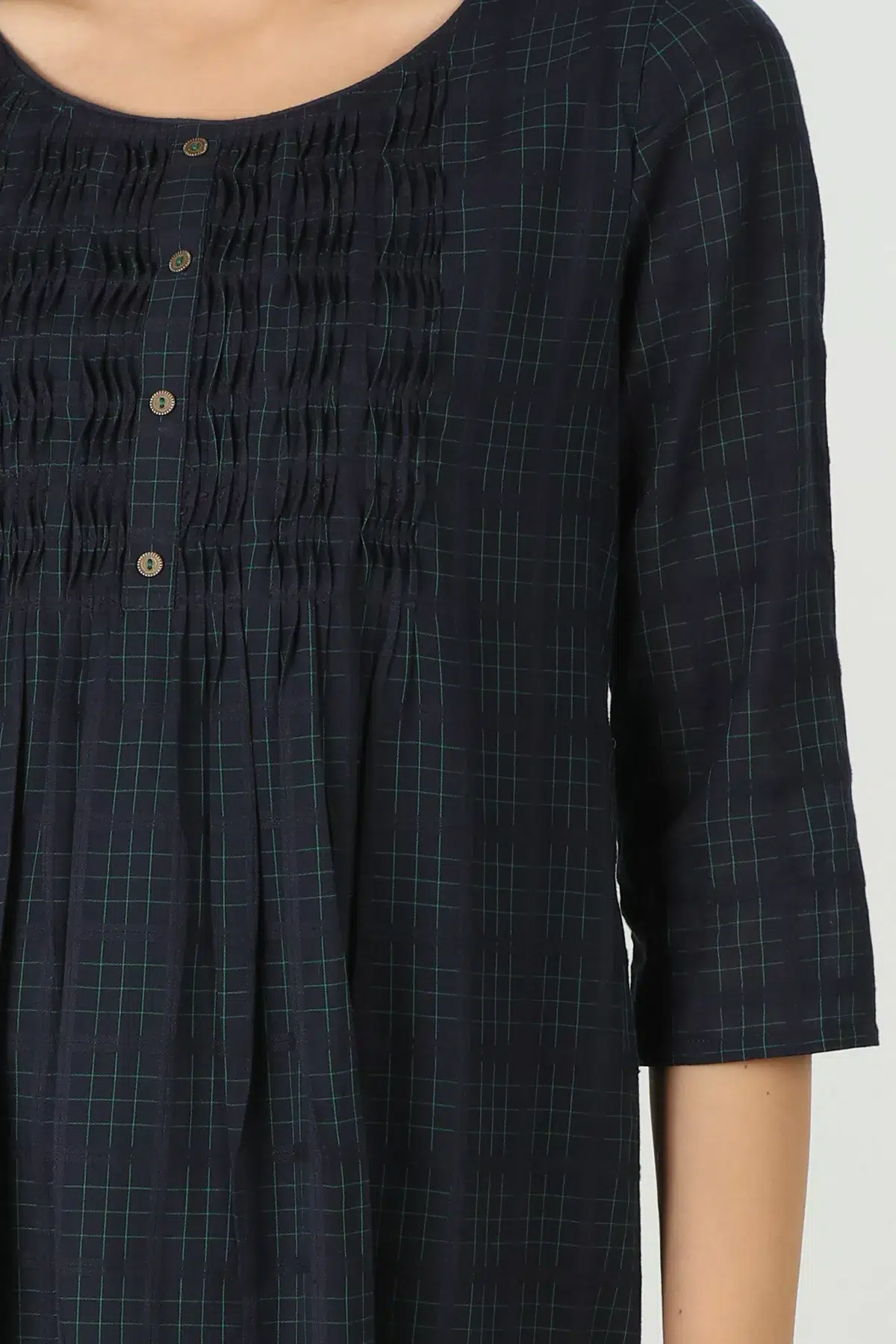 Navy Blue Kurti For Women