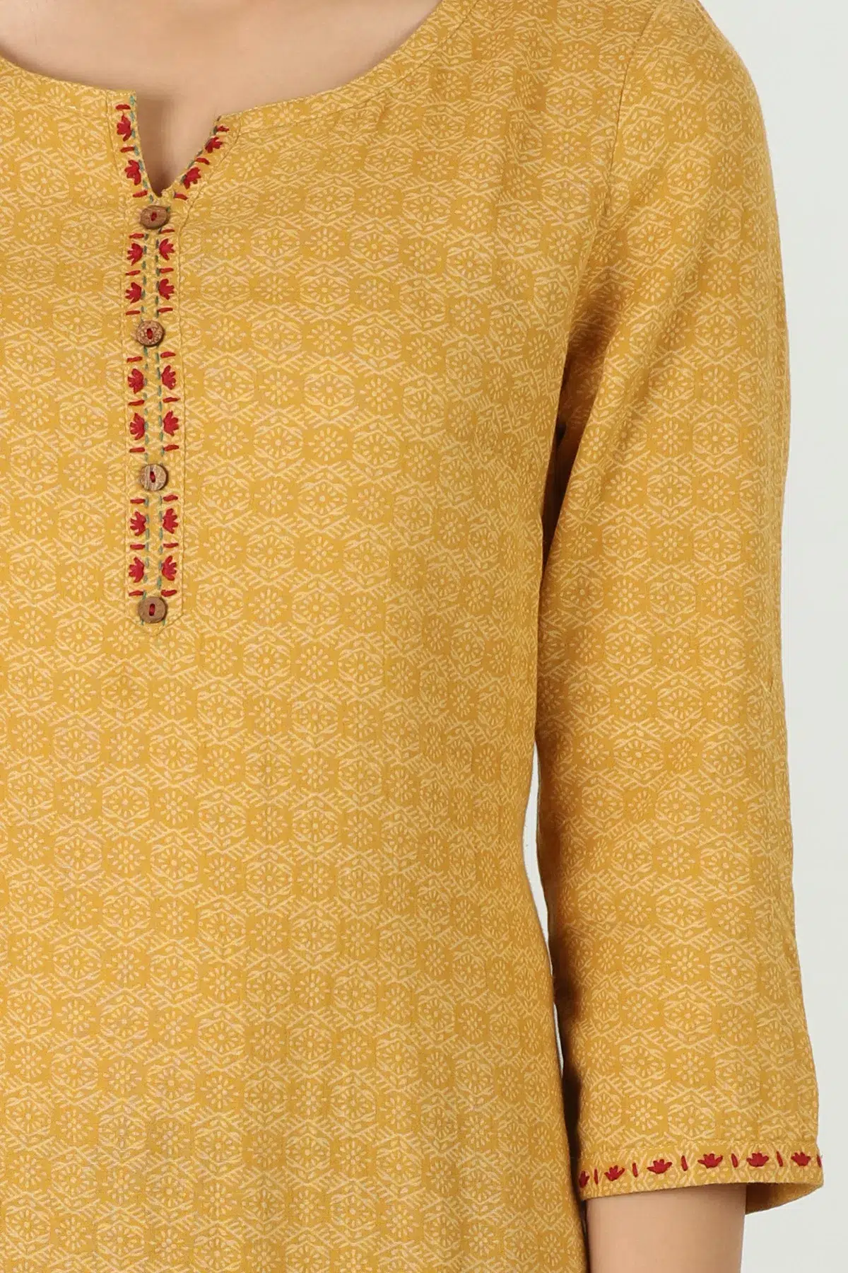 Mustard Kurta Women