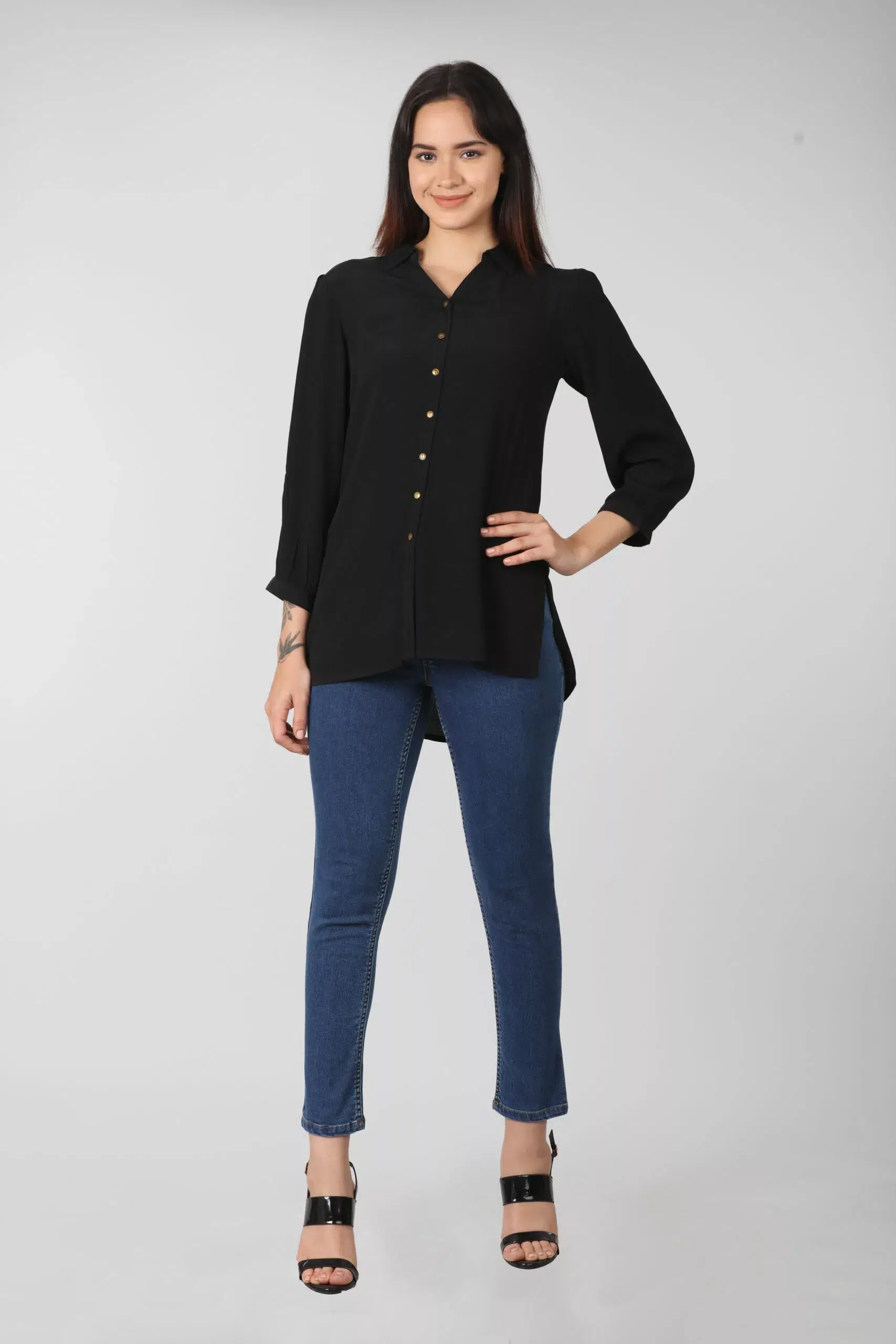 Blue Slim fit denim - Image 2
