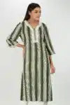 Olive Green Kurti For Women