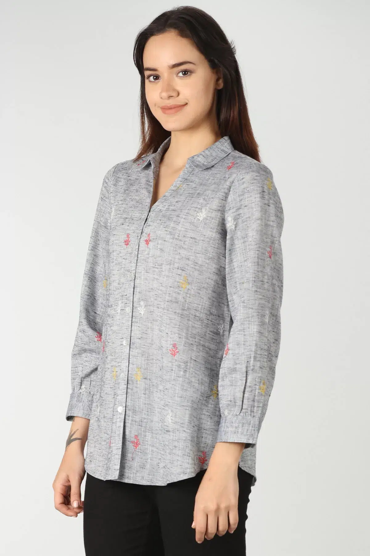 Grey Shirt For Women