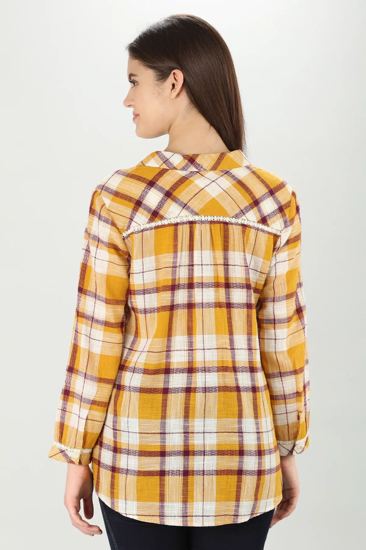 Mustard Yellow Shirt For Women