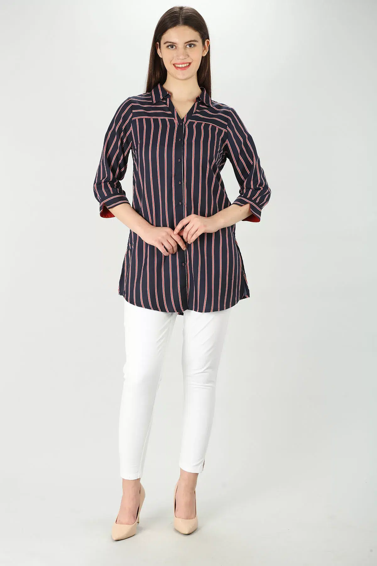 Blue Shirt Women