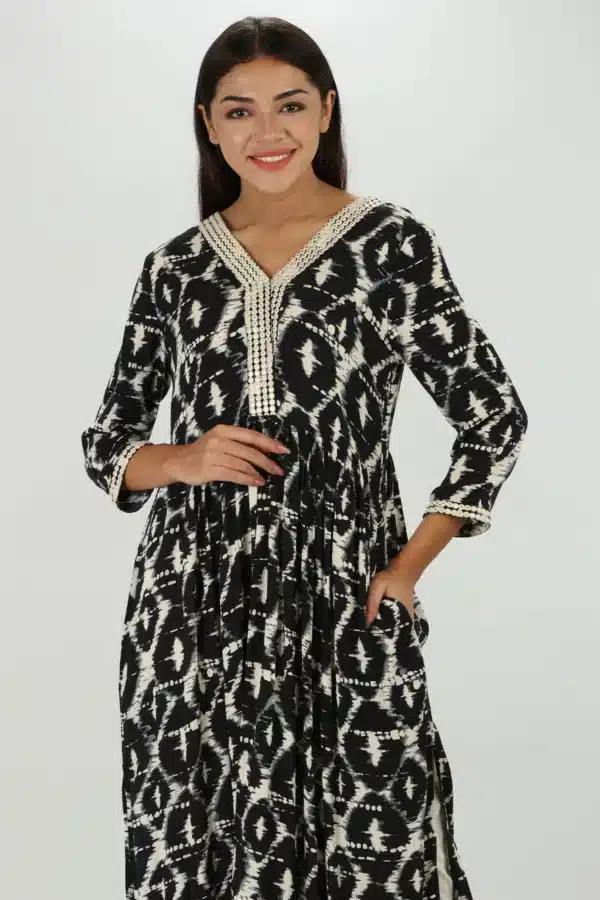 Black Kurti Women