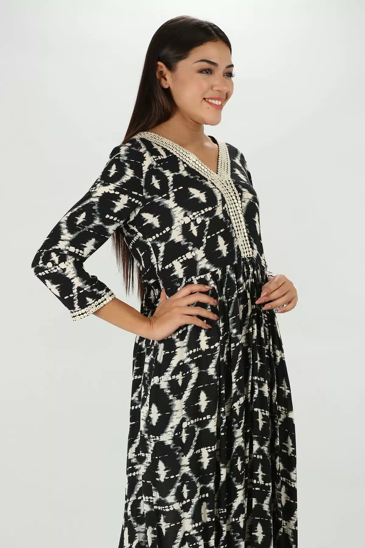 Black Kurti Women