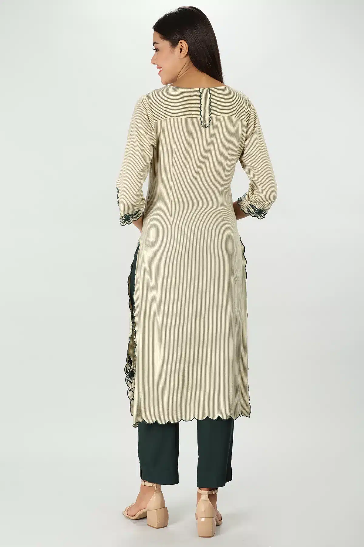 Off White Color Kurti For Women