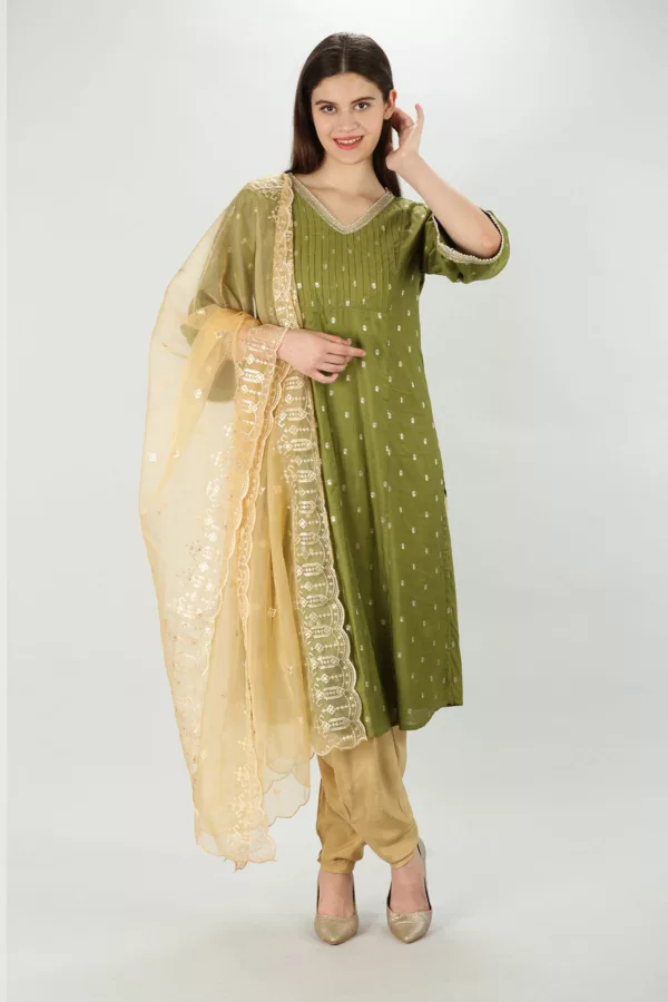 Green Kurtis For Women