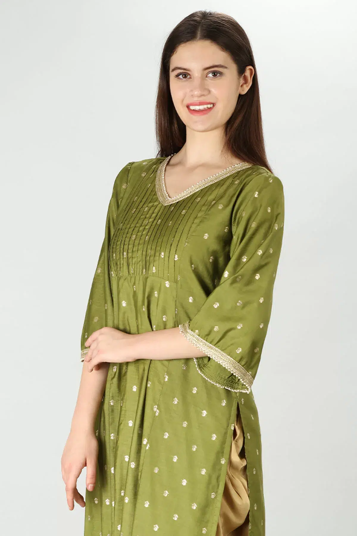 Green Kurtis For Women