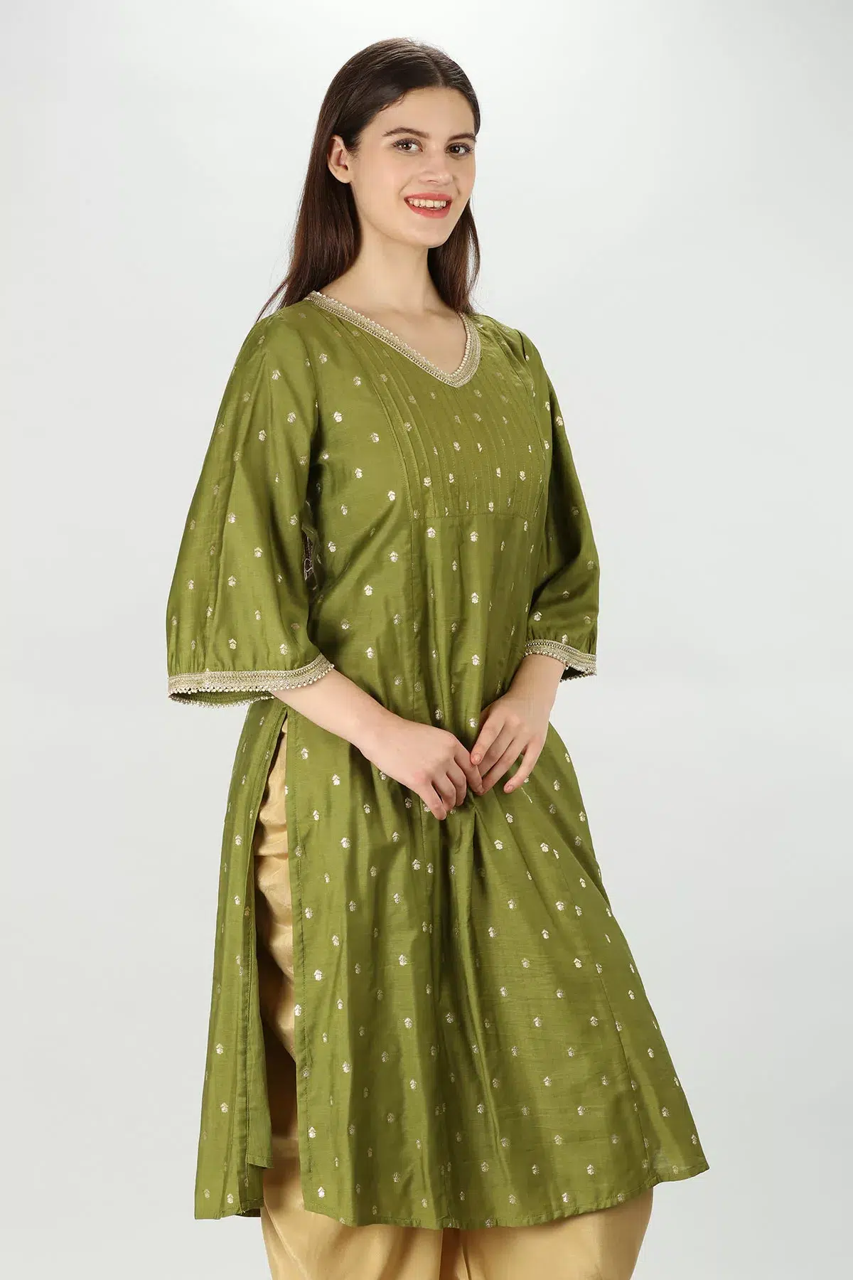 Green Kurtis For Women