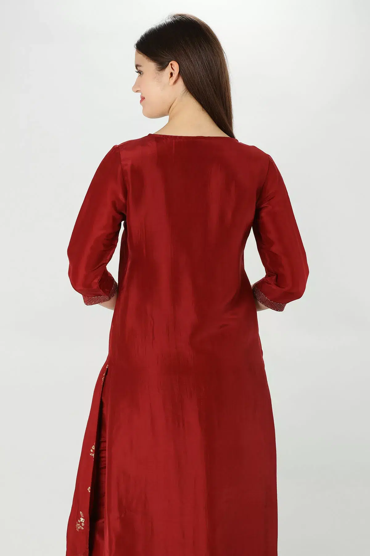Maroon Colour Kurti For Women