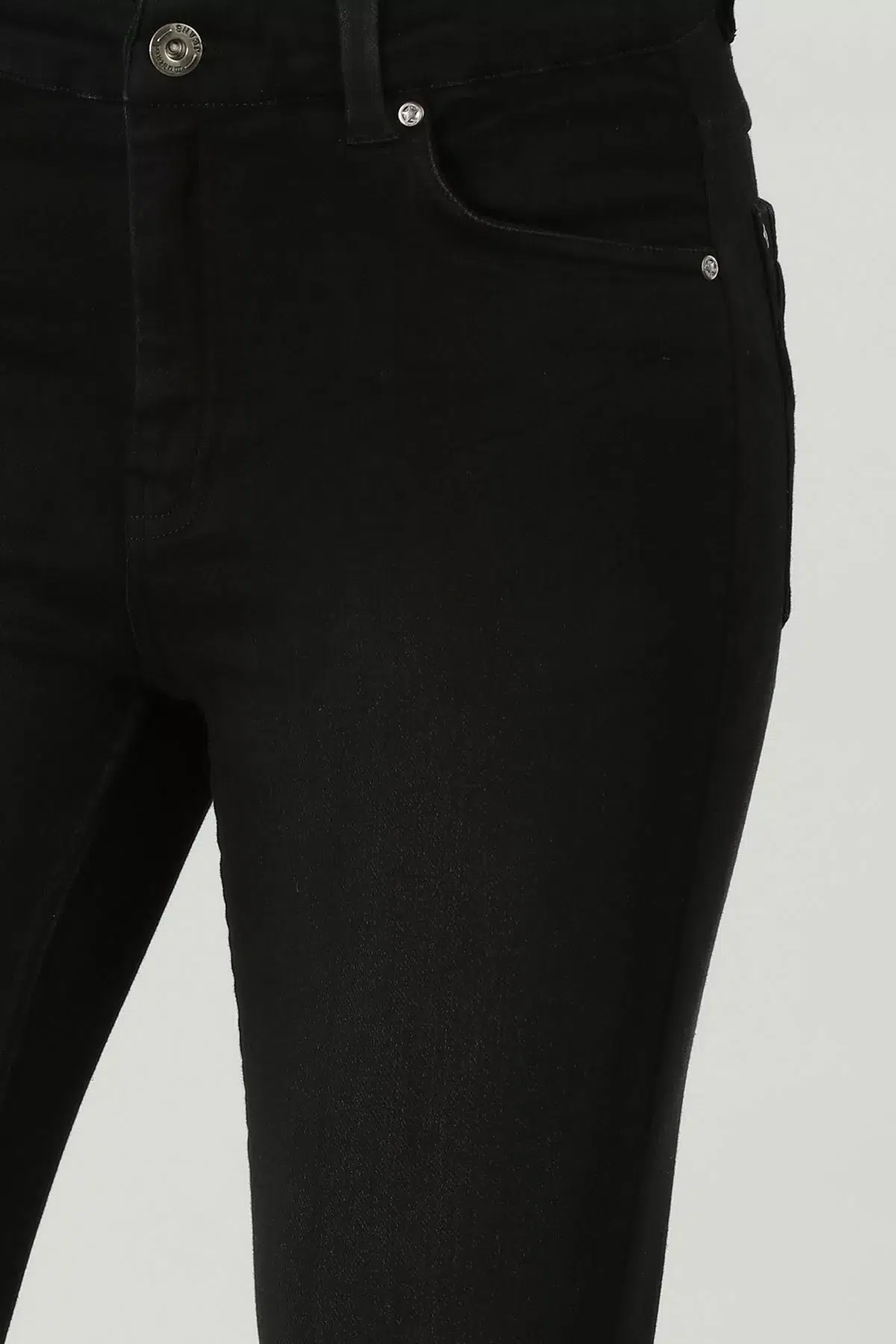 Black Solid Denim - Image 5