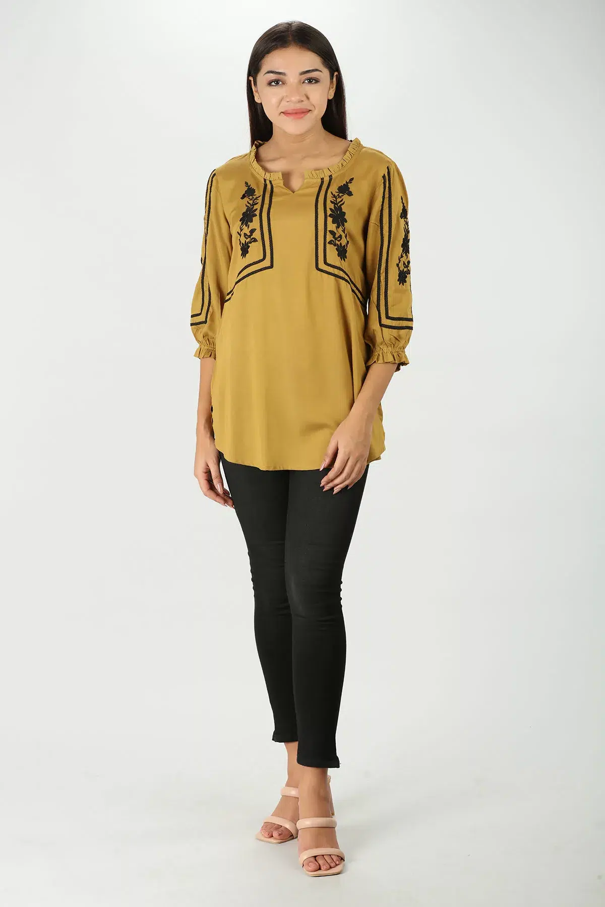 Black Solid Denim - Image 2