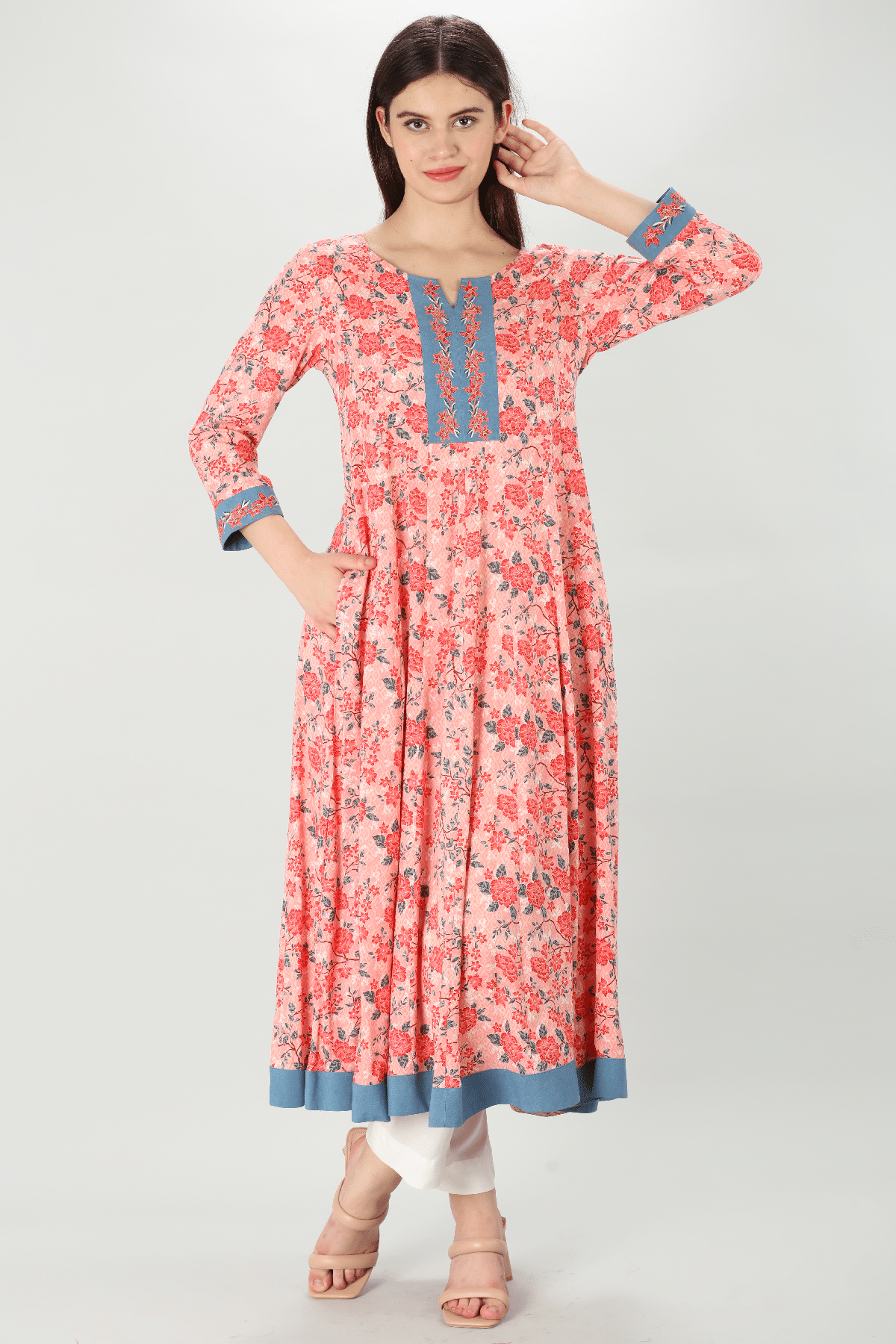 Pink Kurtis For Women