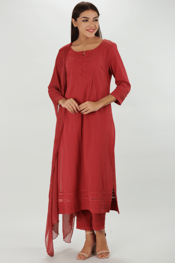 Maroon Kurti For Women