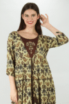Olive Green Dress Maxi For Women
