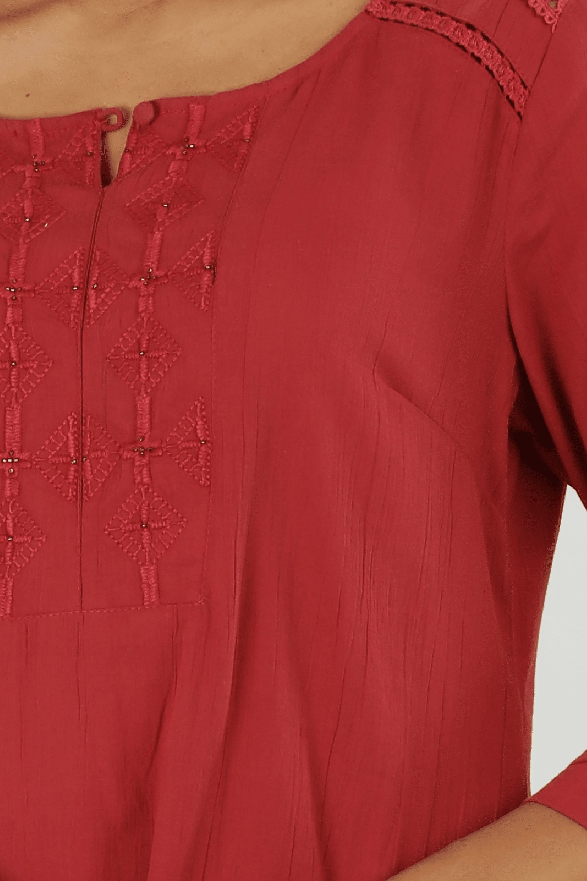 Maroon Kurti For Women