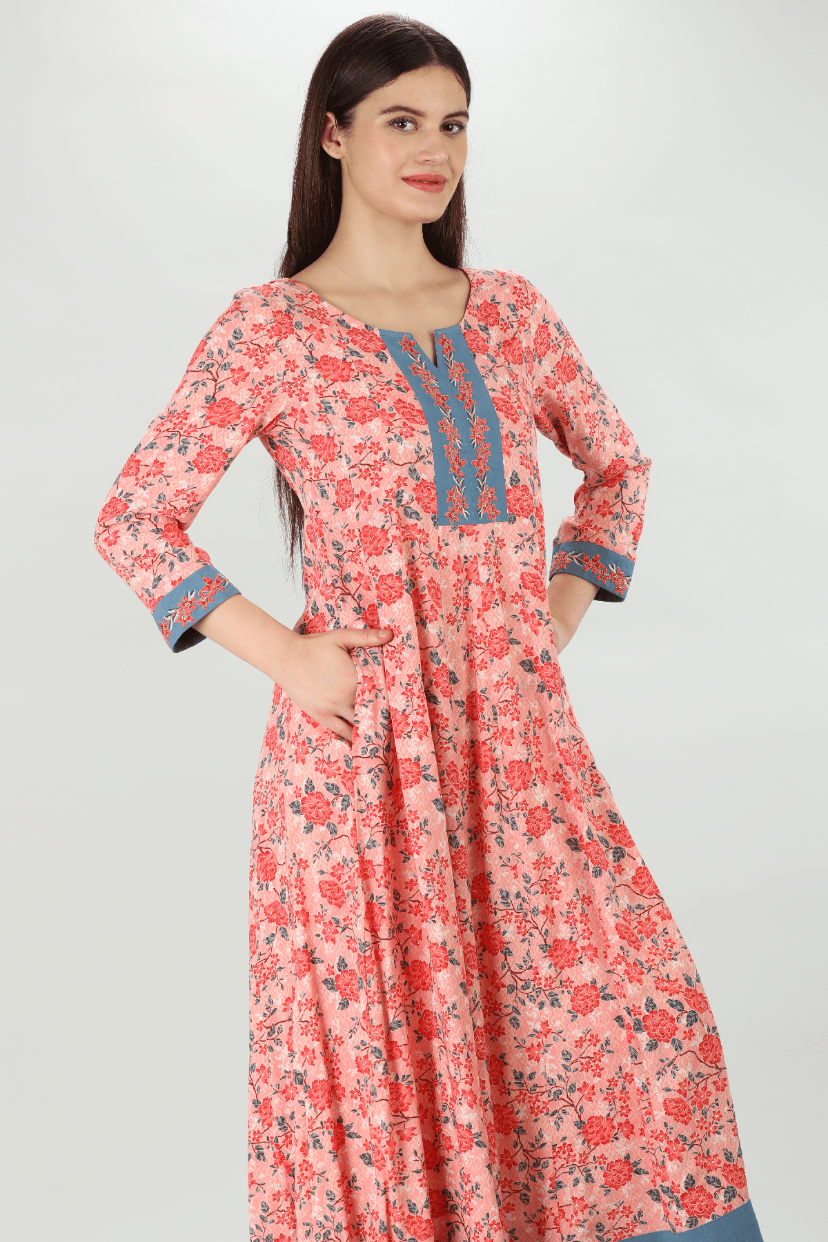 Pink Kurtis For Women