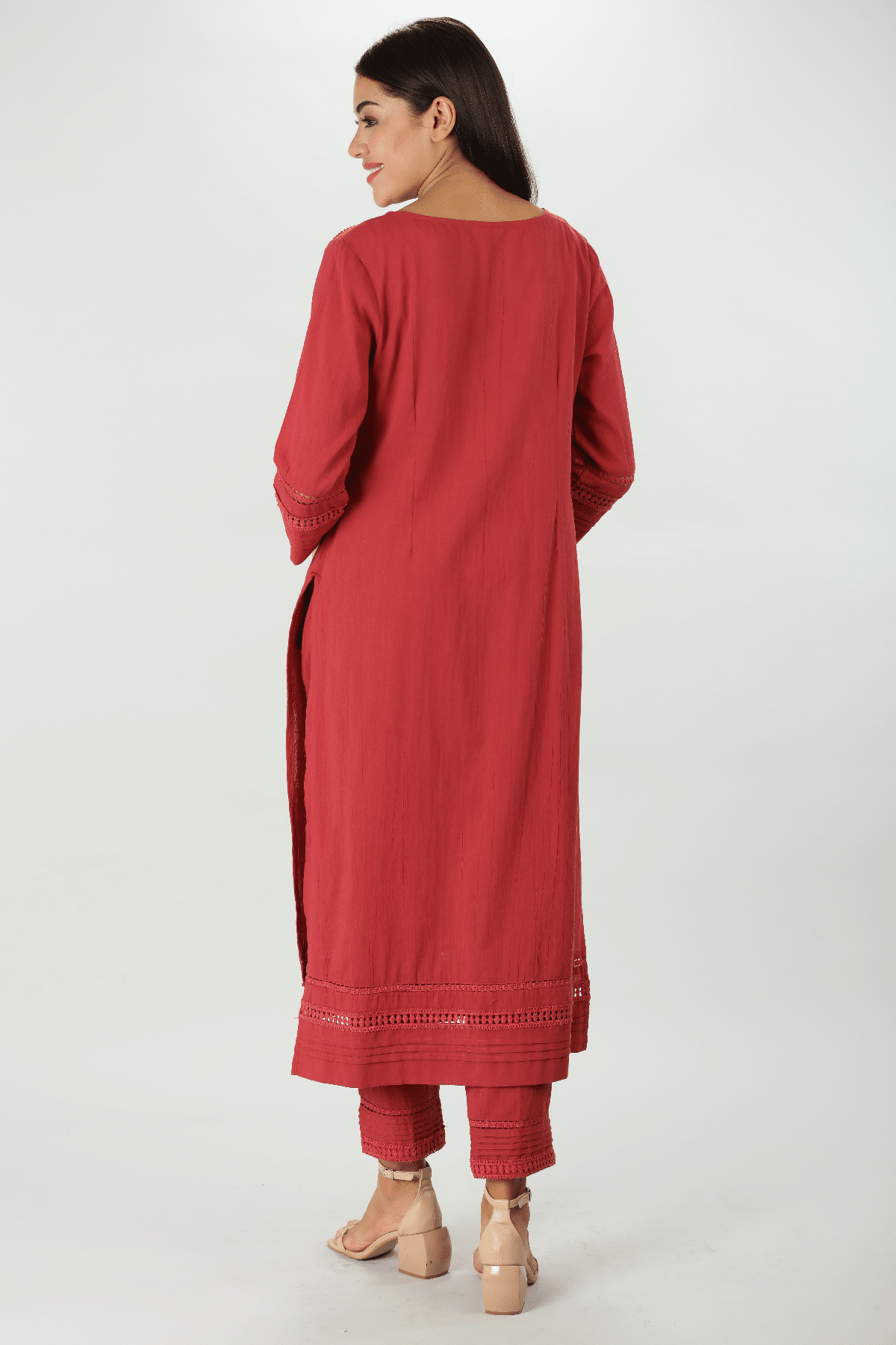 Maroon Kurti For Women