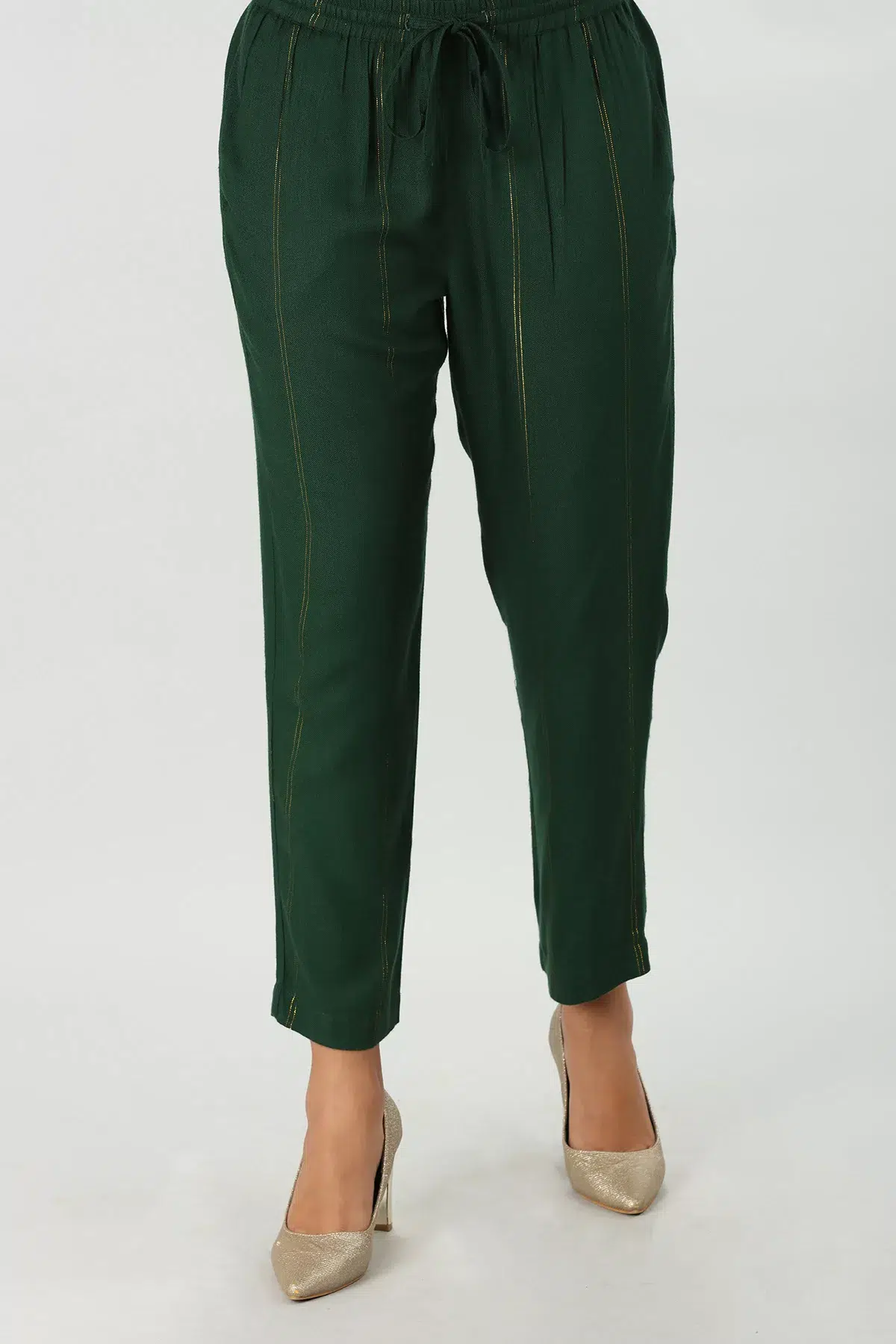 Dark Teal Green Plazo For Ladies