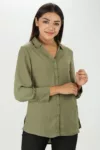 Green Shirt For Ladies