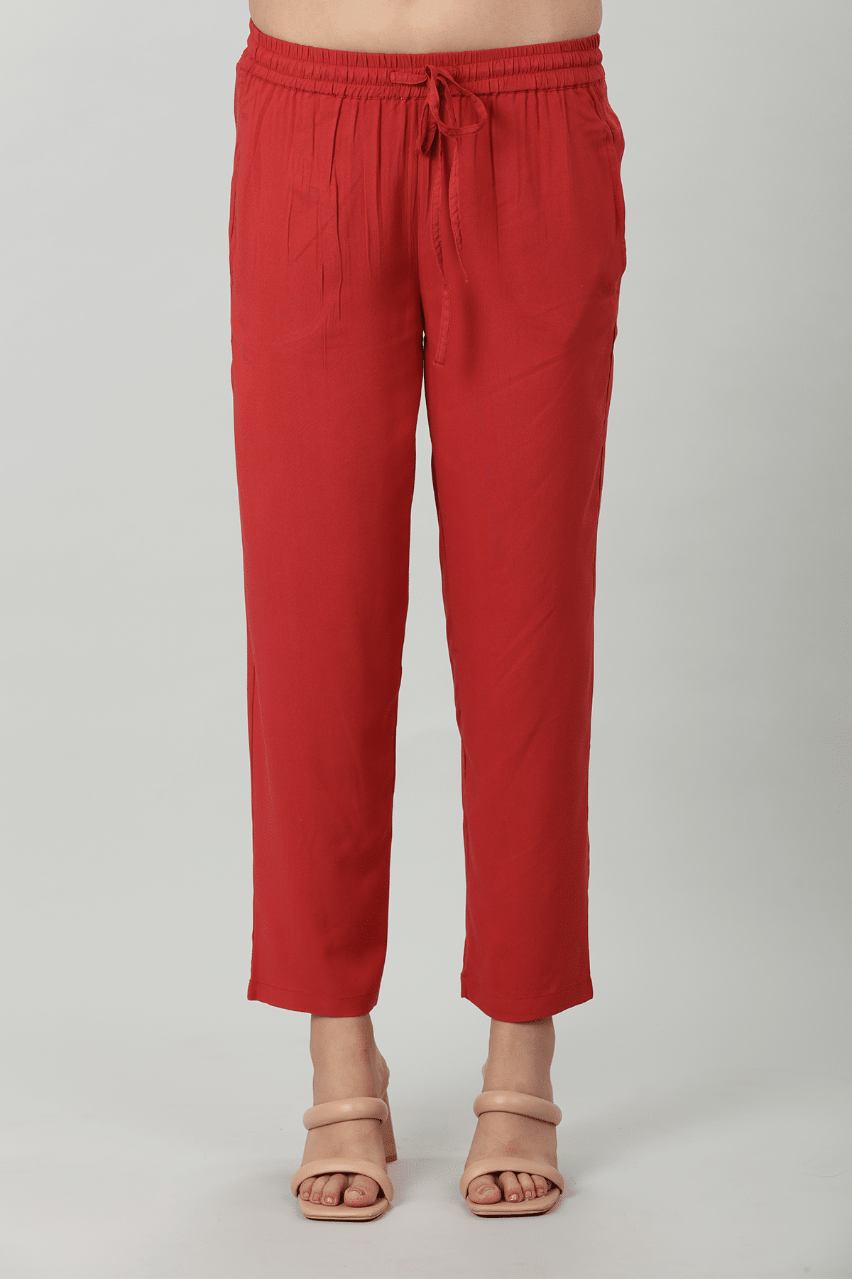 Red Palazzo For Women