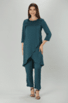 Teal Kurti For Women