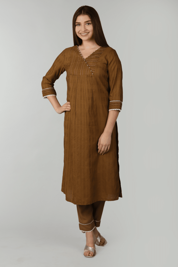 Brown Kurtis For Women