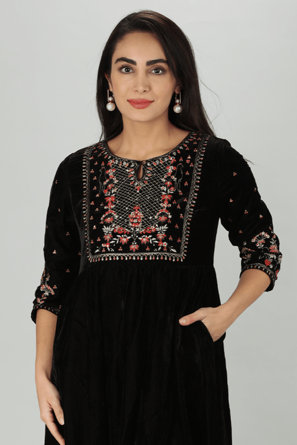Black Kurti For Women