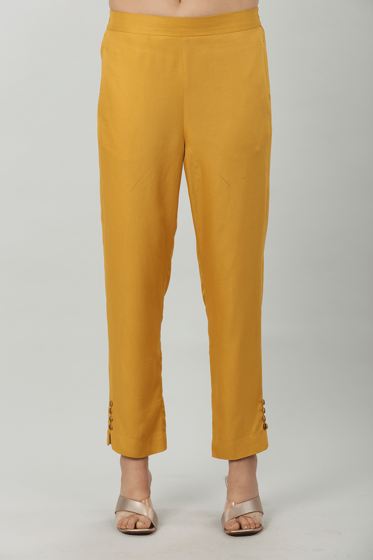 Mustard Yellow Palazzo For Women