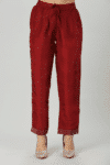 Maroon Palazzo For Women