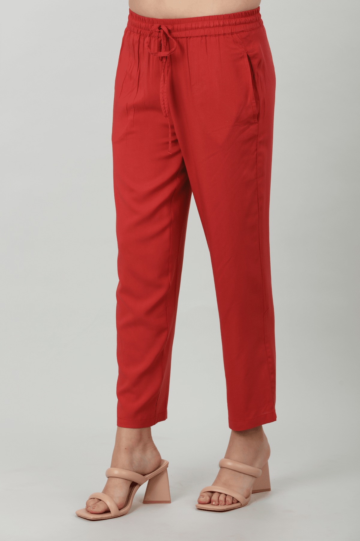 Red Palazzo For Women