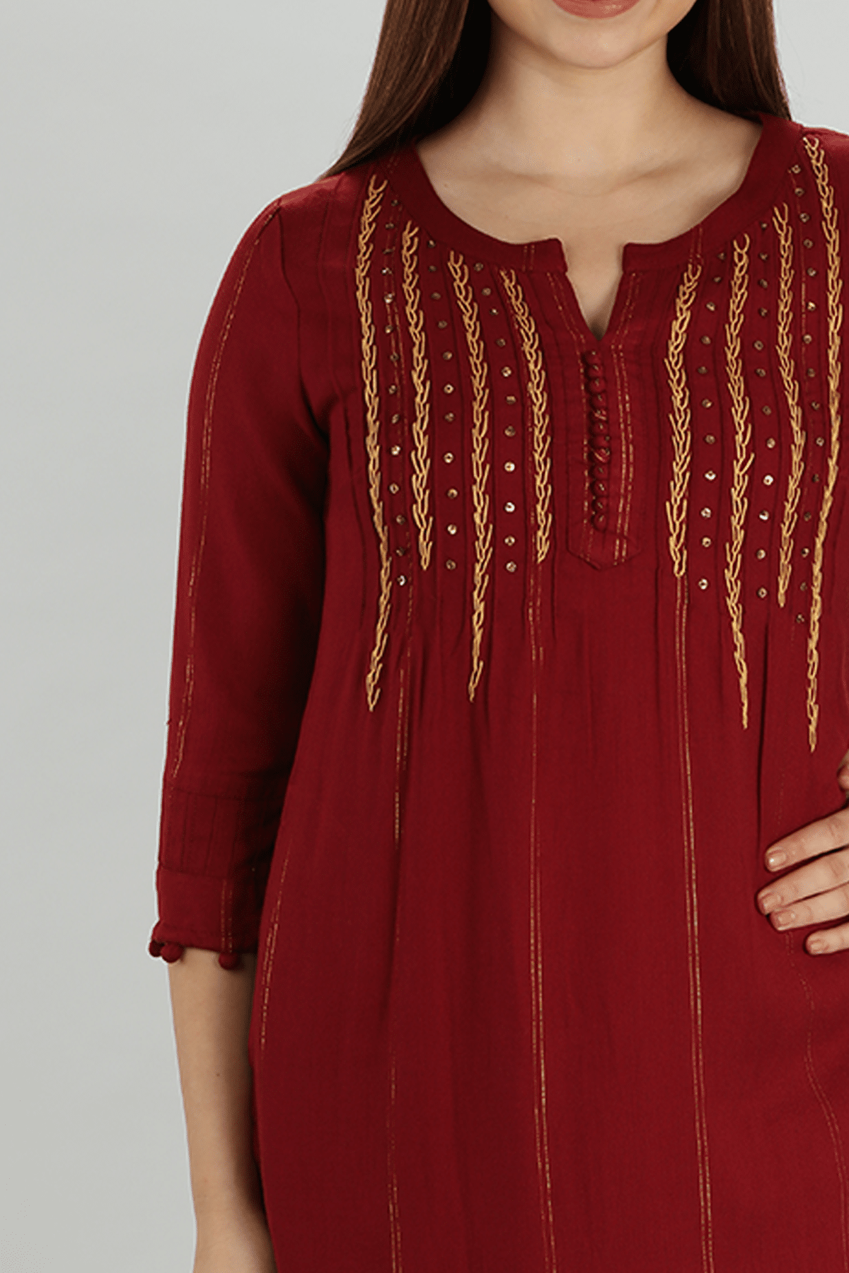 Red Kurti For Women