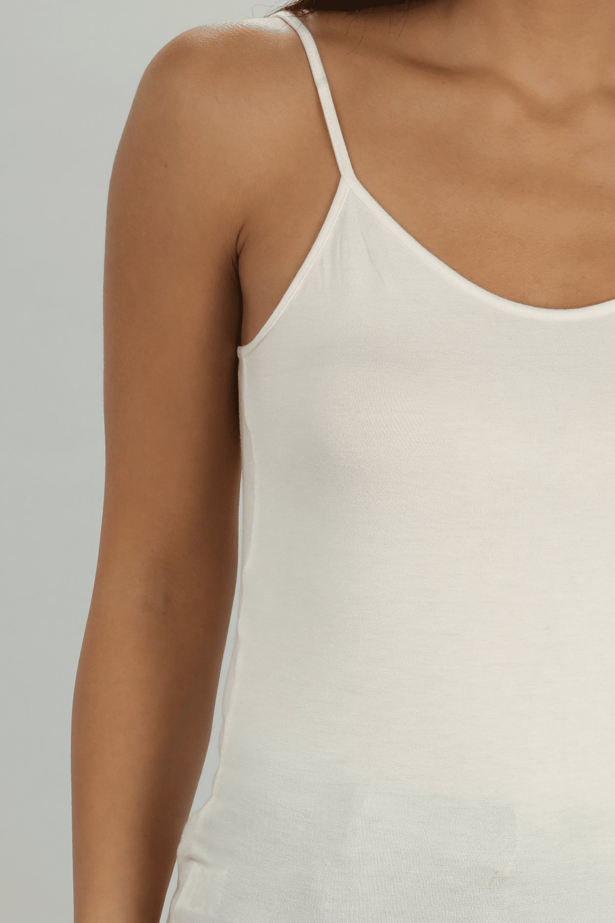 Off White Veil Camisoles - Image 4