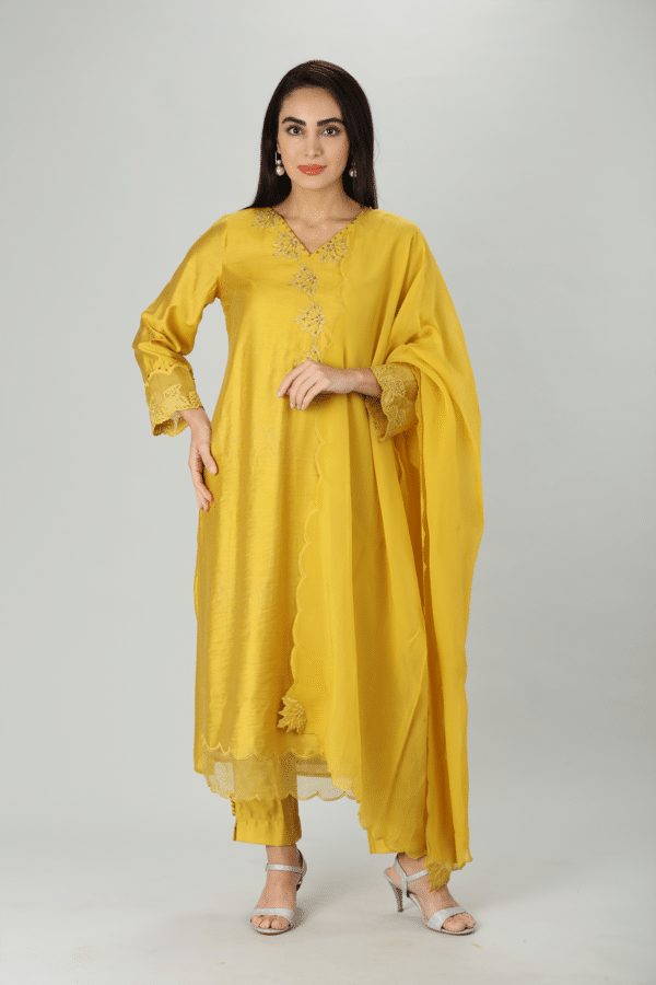Golden Dazzle Kurti