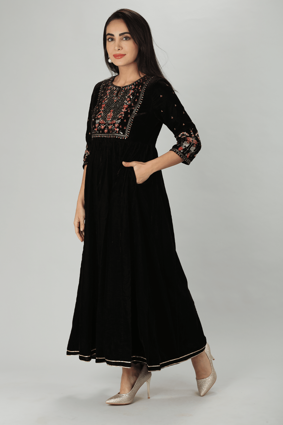 Black Kurti For Women