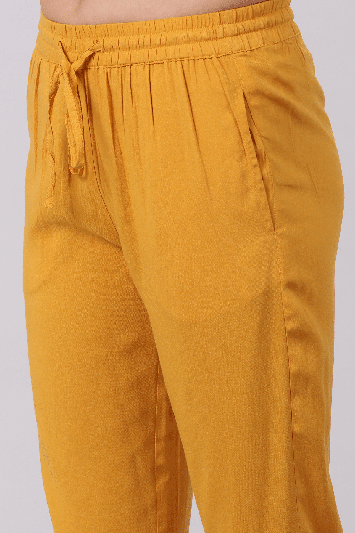 Orange Palazzo Women's Pants