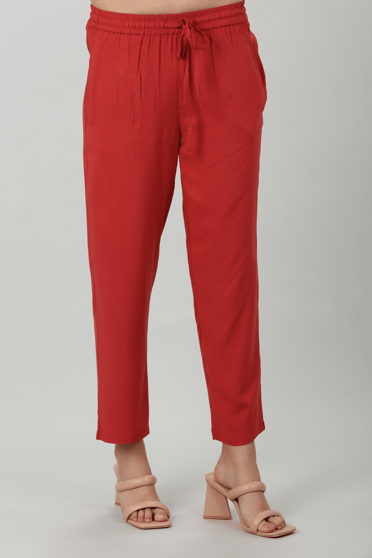 Red Palazzo For Women
