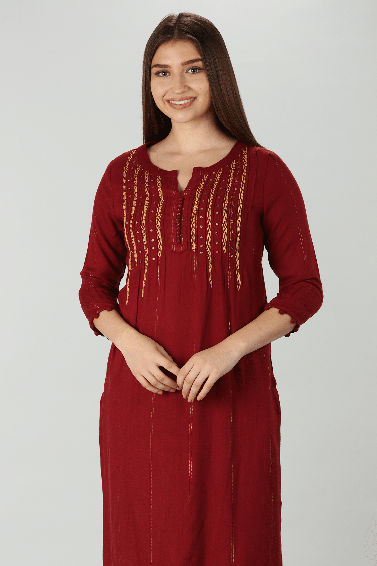 Red Kurti For Women