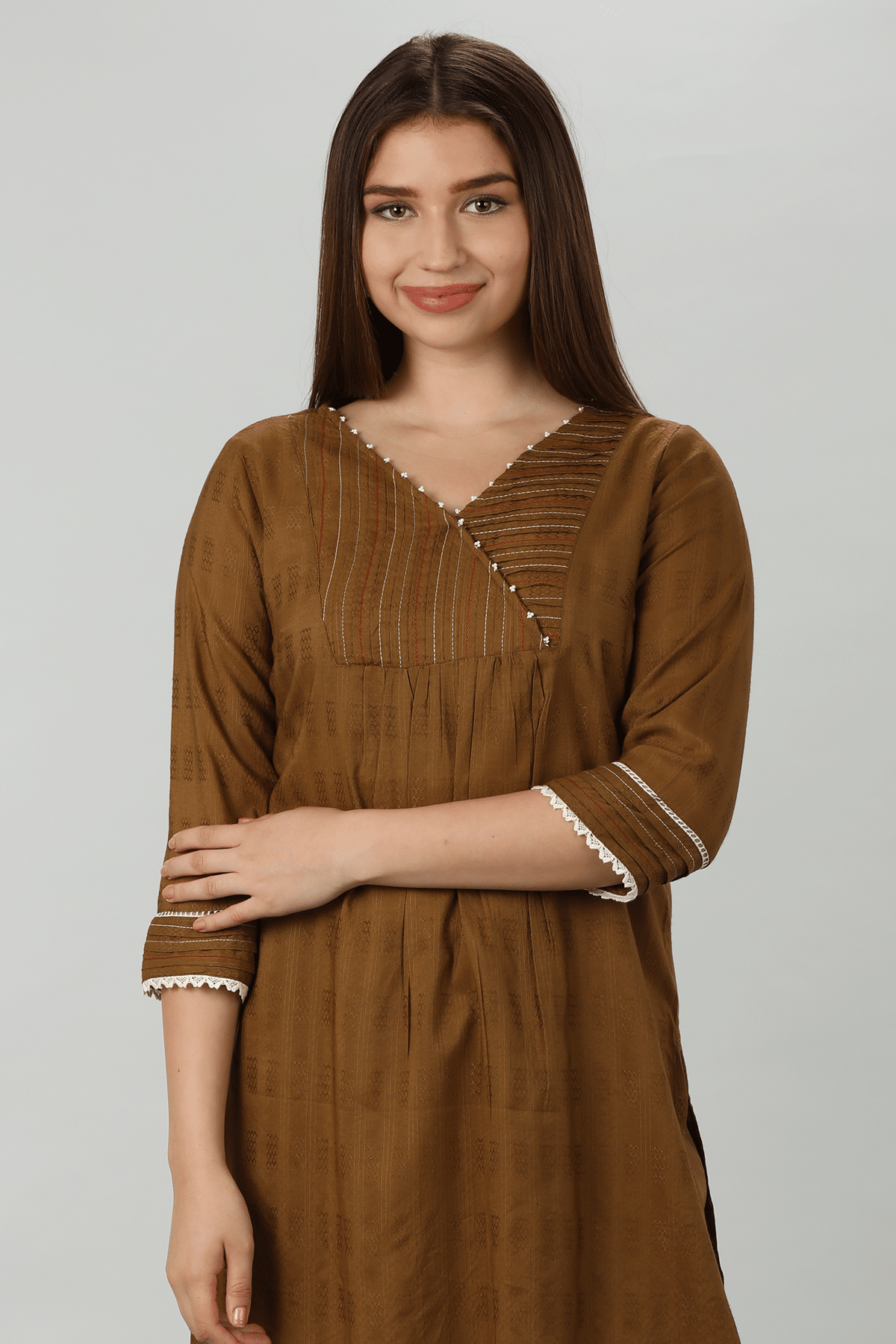Brown Kurtis For Women