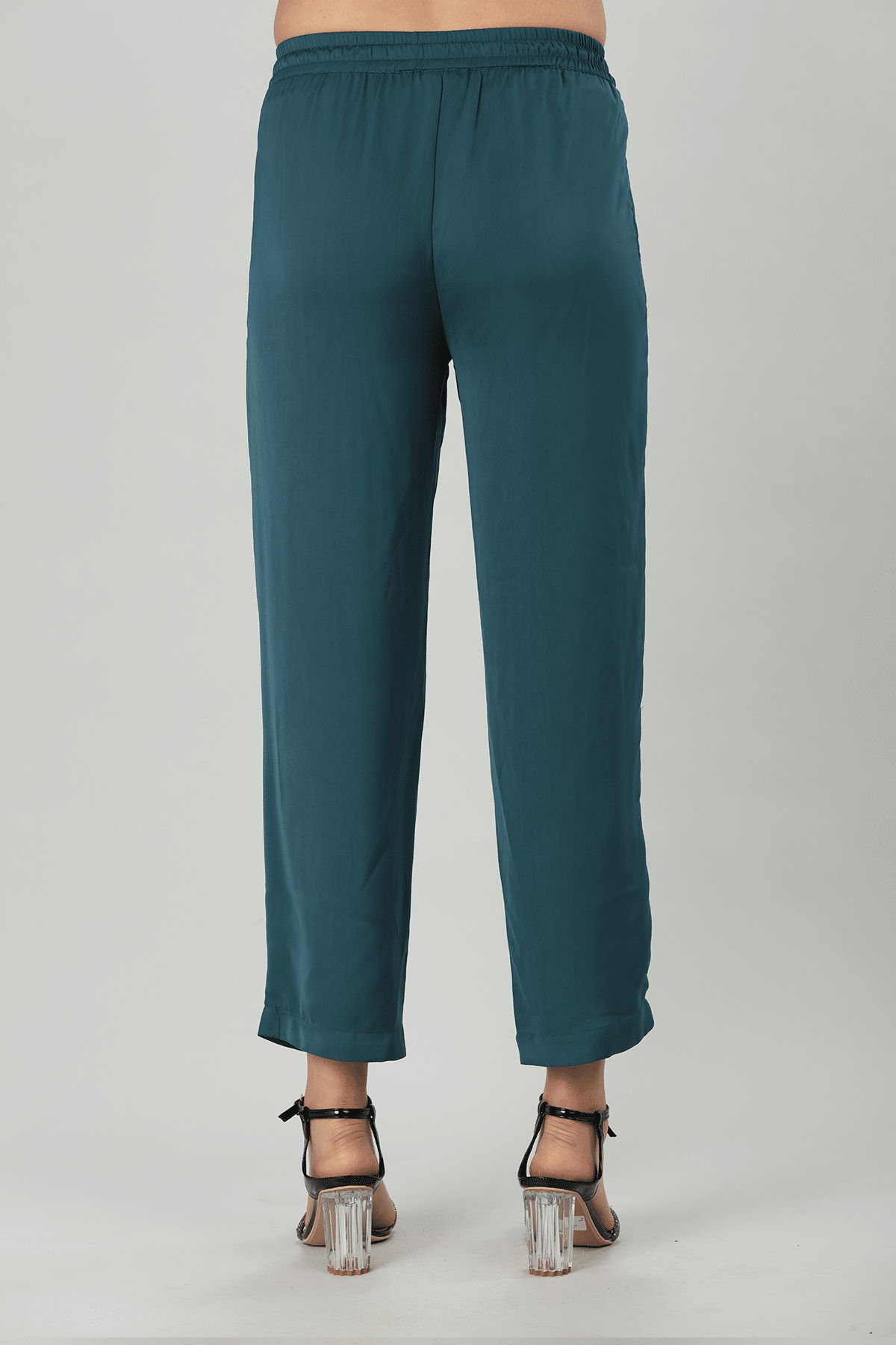 Teal Blue Ladies Plazo