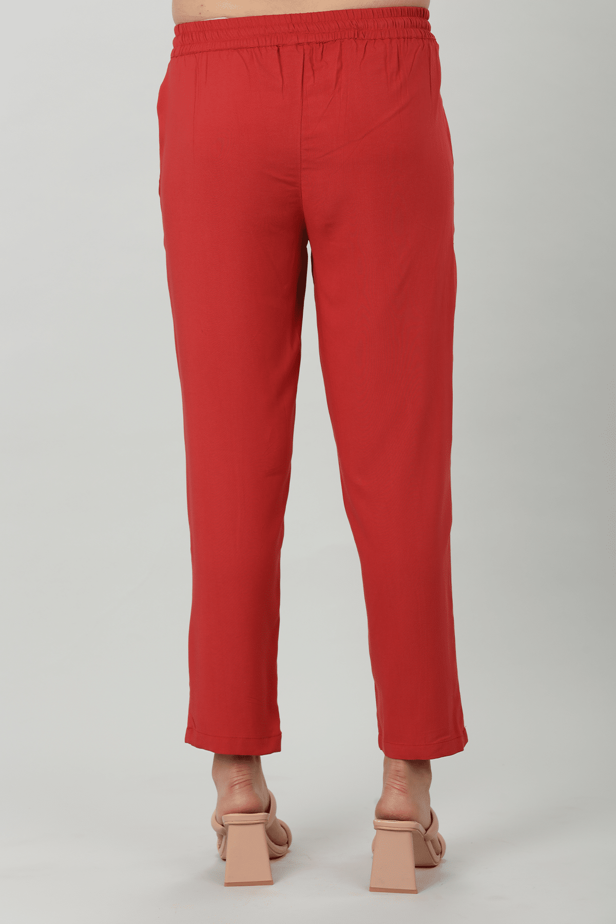 Red Palazzo For Women