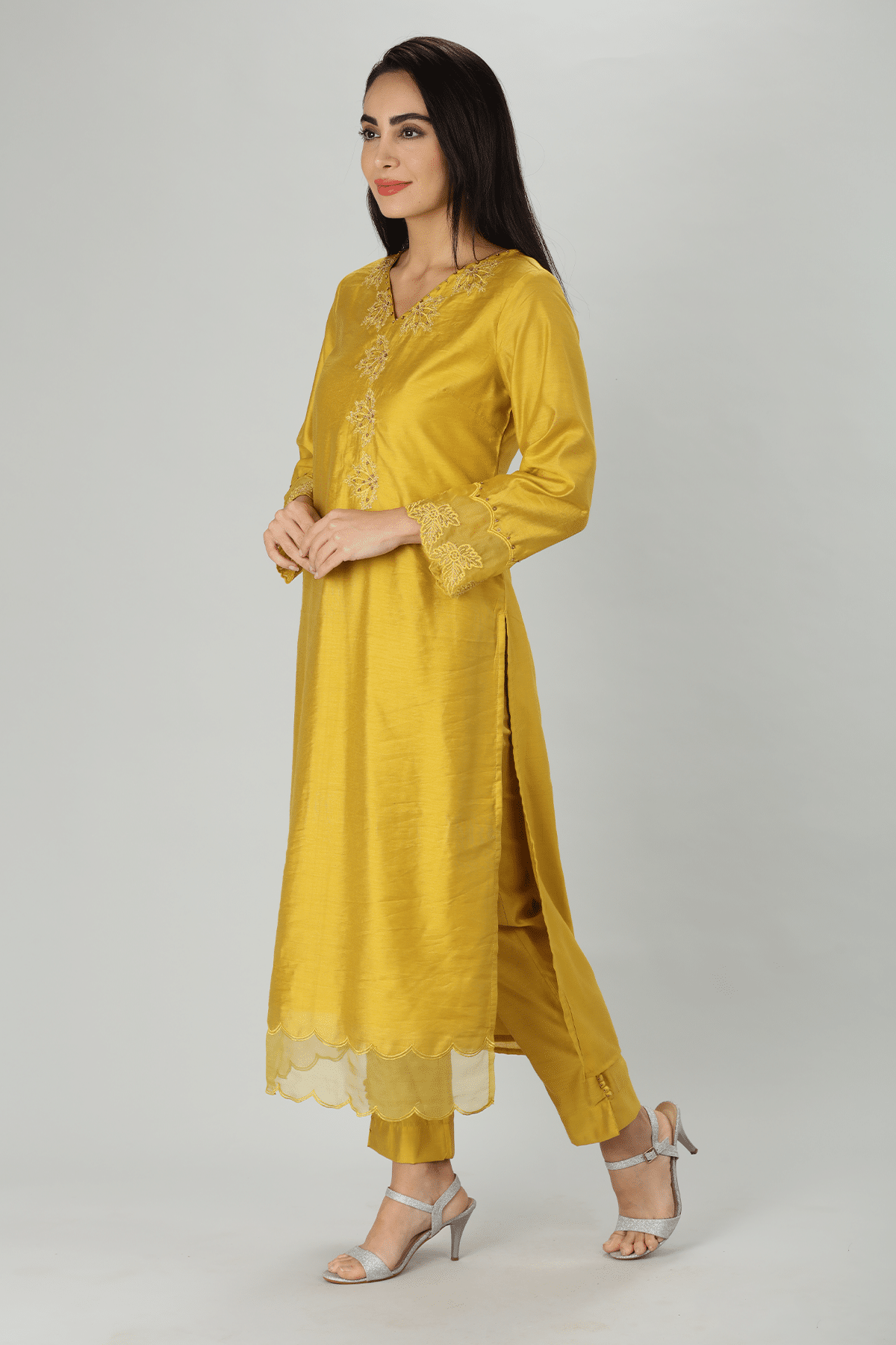 Golden Dazzle Kurti - Image 4