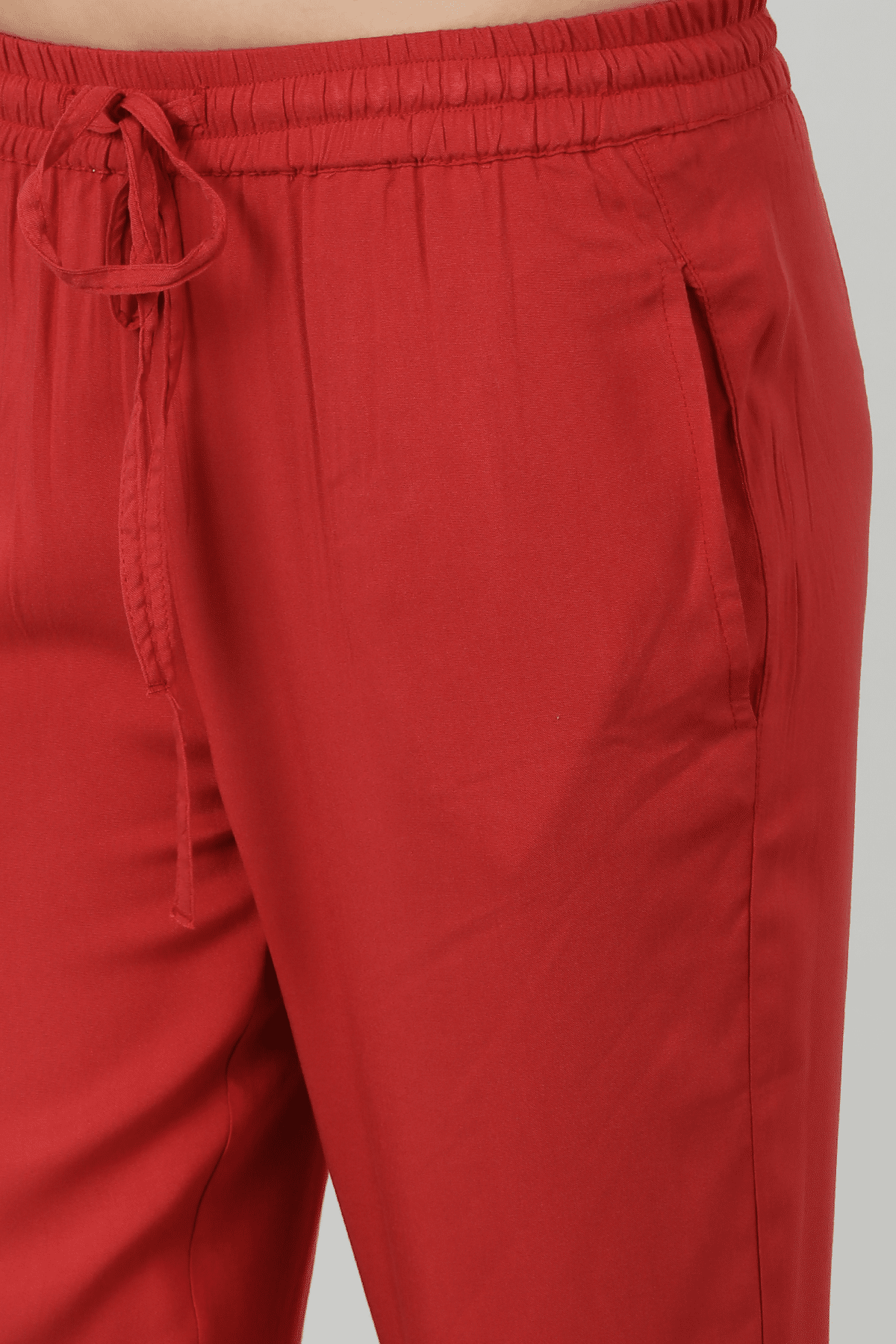 Red Palazzo For Women