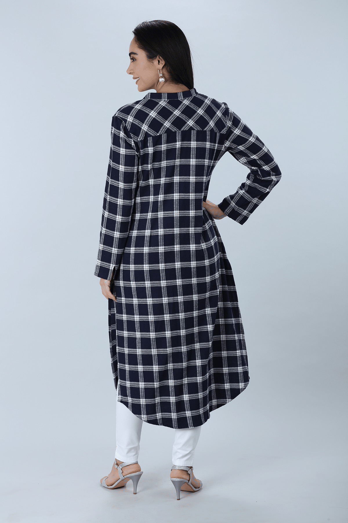 Blue Color Kurti For Women