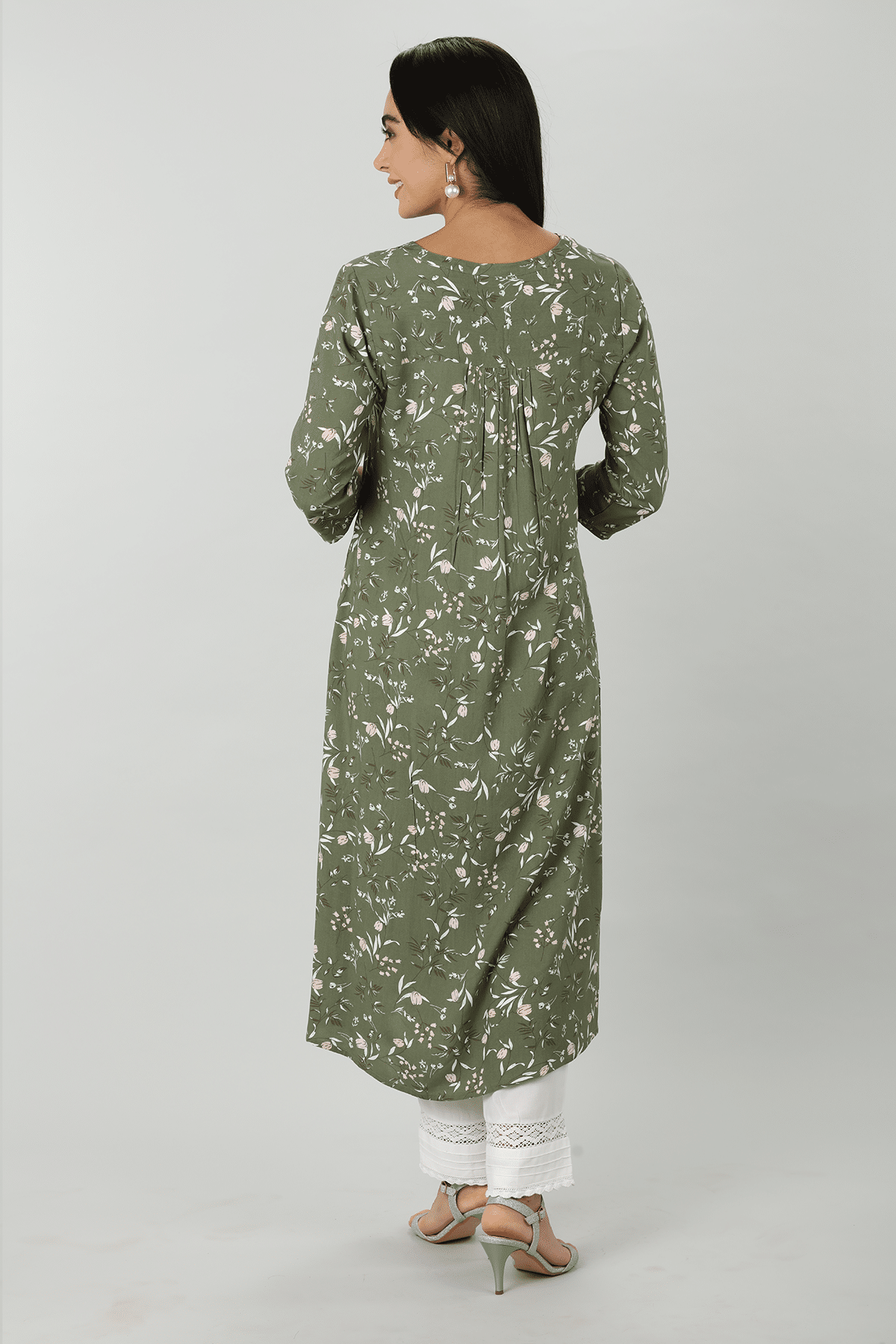 Green Kurtis For Women