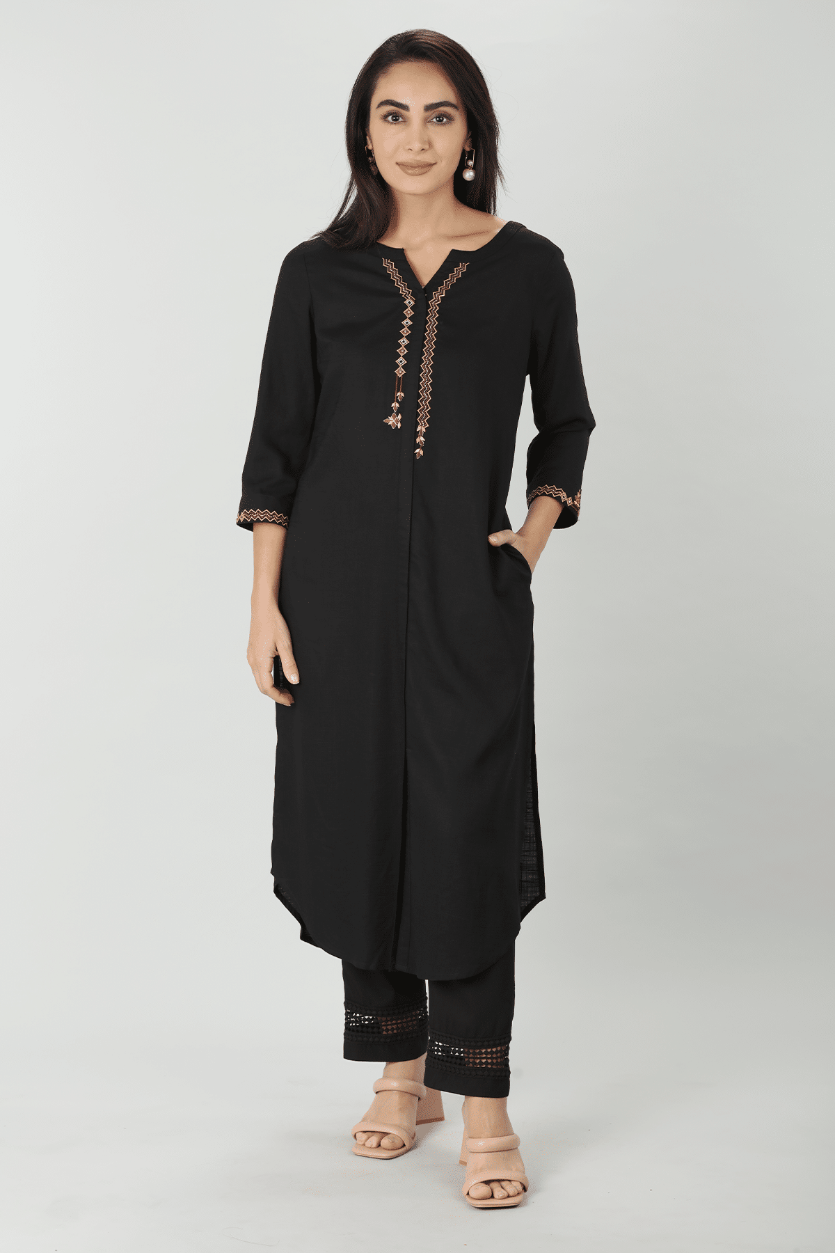 Black Palazzo Pants For Women
