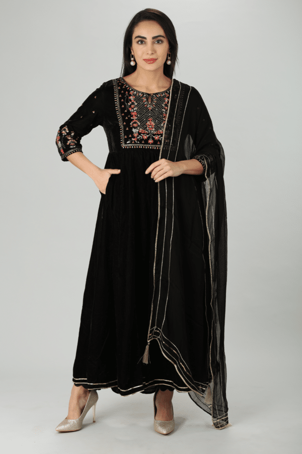 Black Kurti For Women
